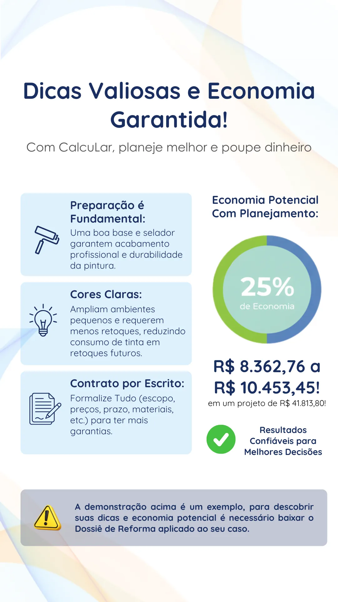 Recomendações para economizar até 25%