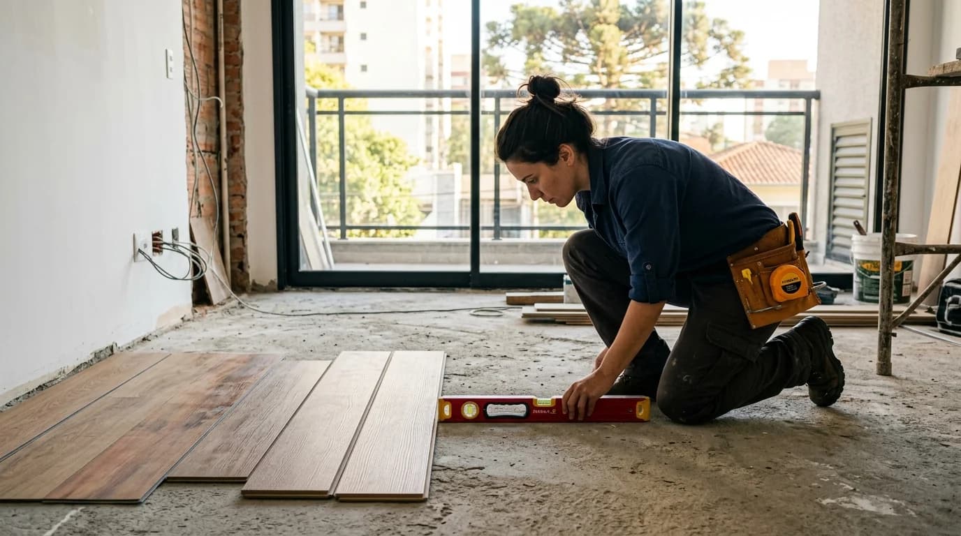 Piso Vinílico ou Laminado: 7 Diferenças para Decidir (2026)