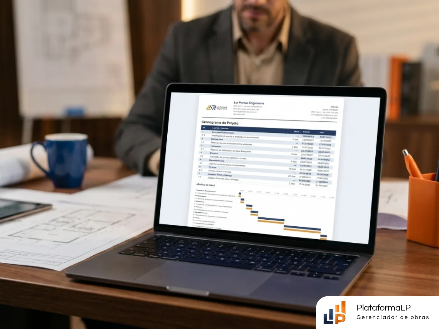 Relatório em PDF com a identidade da sua empresa