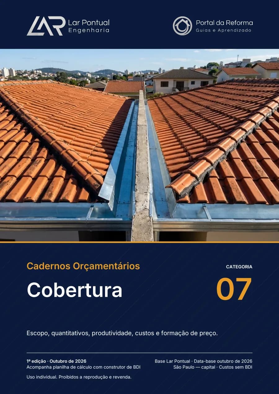 Capa do Caderno Orçamentário Cobertura
