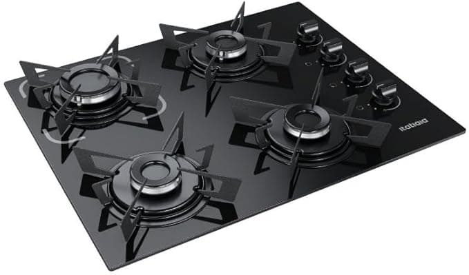 Cooktop 5 Bocas Preto - 110.22