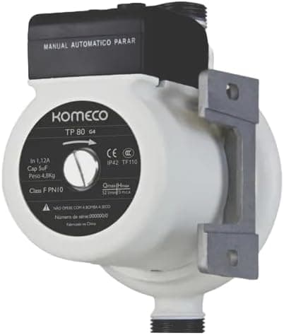 Bomba Pressurizadora Tp 80 P/Aquecedor de água a Gás pressurizador de