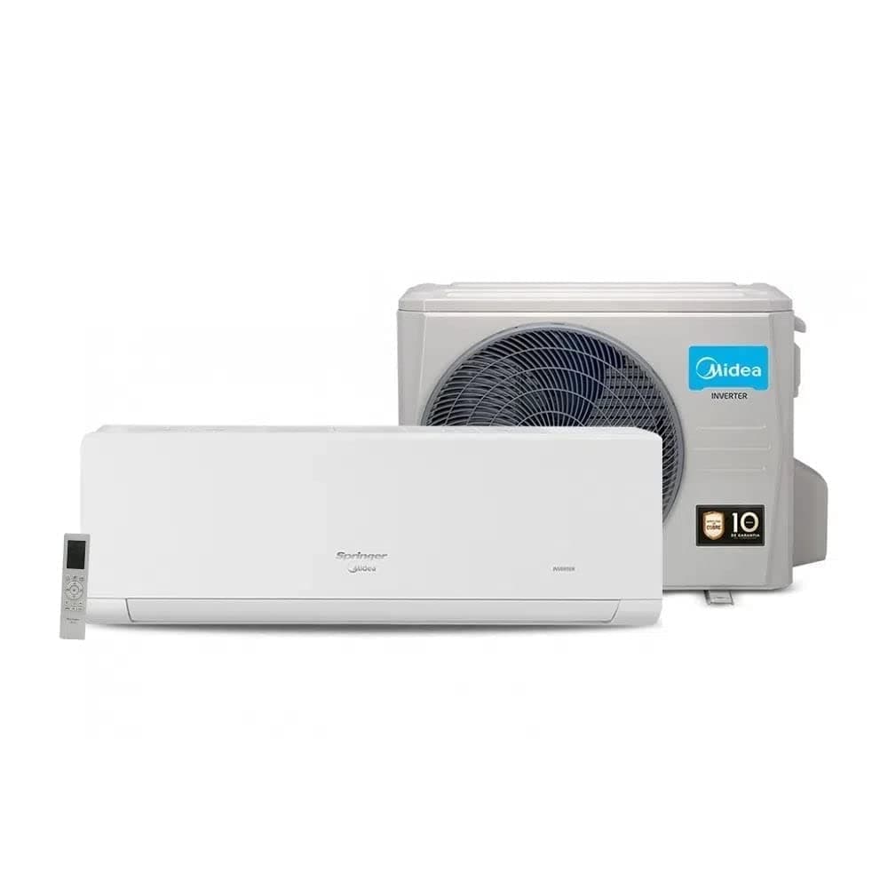 Ar-condicionado branco - 220 V