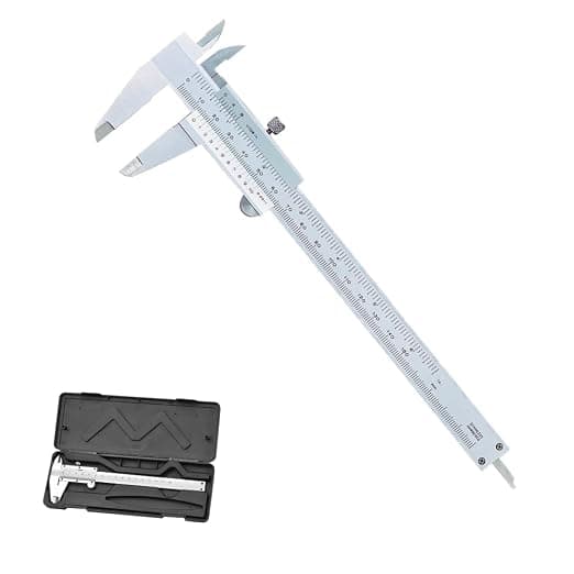 Paquímetro Profissional Analógico 150mm Aço Inox Alta Precisão para