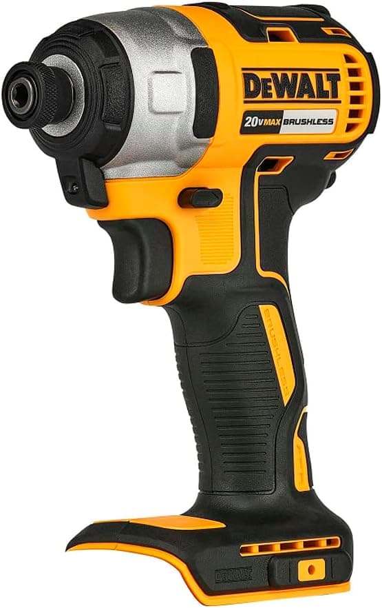 DEWALT Parafusadeira de Impacto de 1/4 Pol. (6,4mm) 20V MAX* XR Ion-Lítio