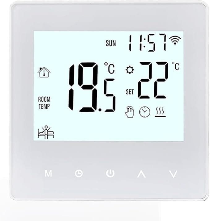 Domary Smart WiFi Termostato Digital Programável Display LCD Controlador