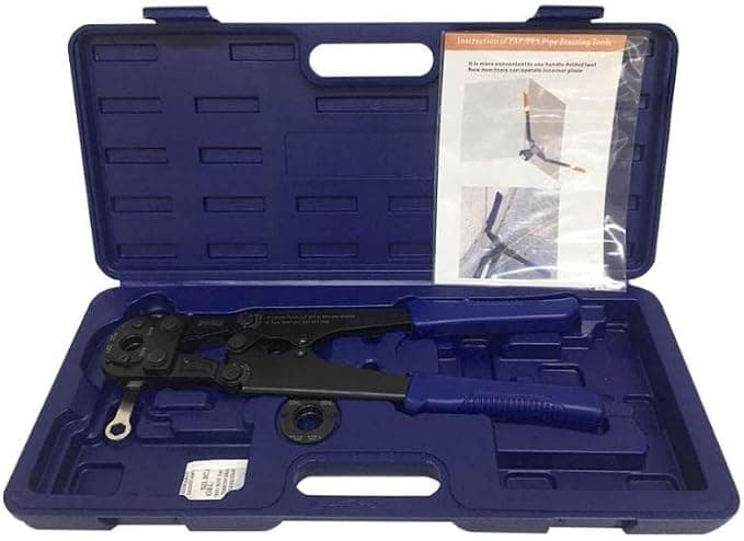 Alicate Para Prensar Conexões E Tubo Pex 16 a 20 mm Tudogás