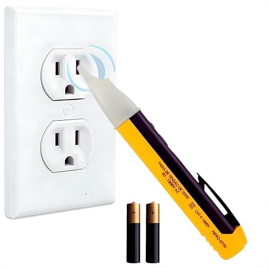 Caneta Detectora de Tensão AC 90V~1000V com Sinal Sonoro e Luz LED
