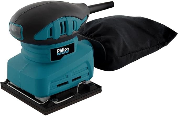 Philco Lixadeira Plo01 220V, 220V 051102009, Azul/Preto Perfurador de lixa