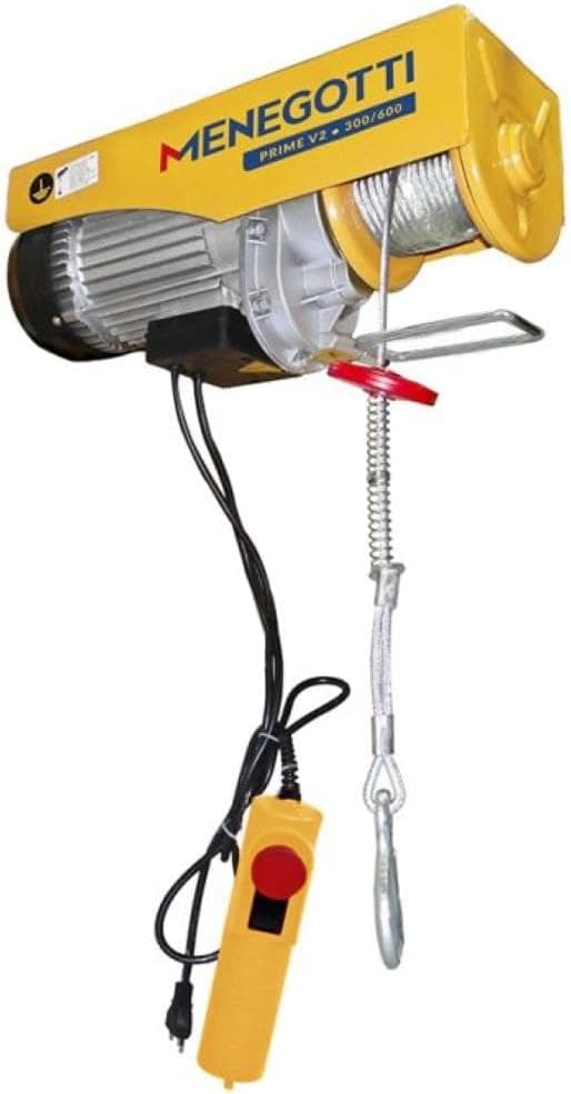 Guincho Coluna Prime 300/600kg V2 12/6m Com Motor Monofásico 220v 60hz