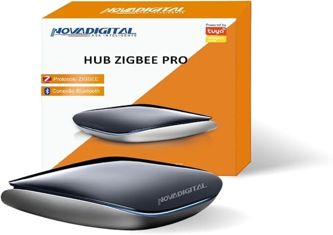 Hub Zigbee Pro NovaDigital HZN-PRO 3 Mesh Bridge Bluetooth Wi-fi Alexa