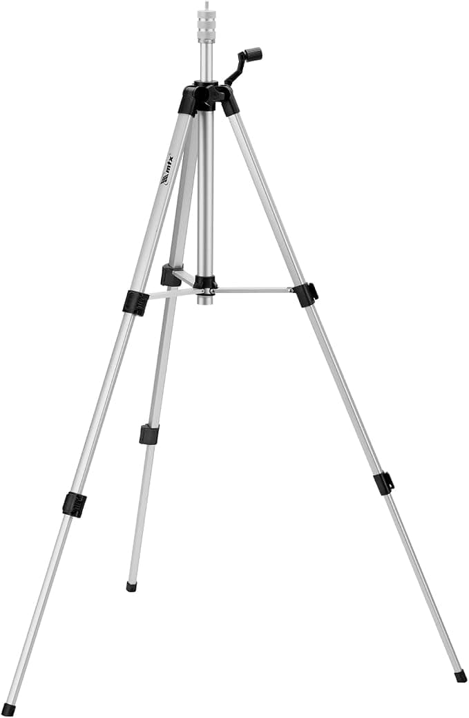MTX Tripé para Nível a Laser 420–1260 mm, Suporte Ajustável para Nível