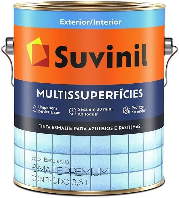 Tinta Epóxi Azule. Suvinil SEM COR/TAM/ESP.