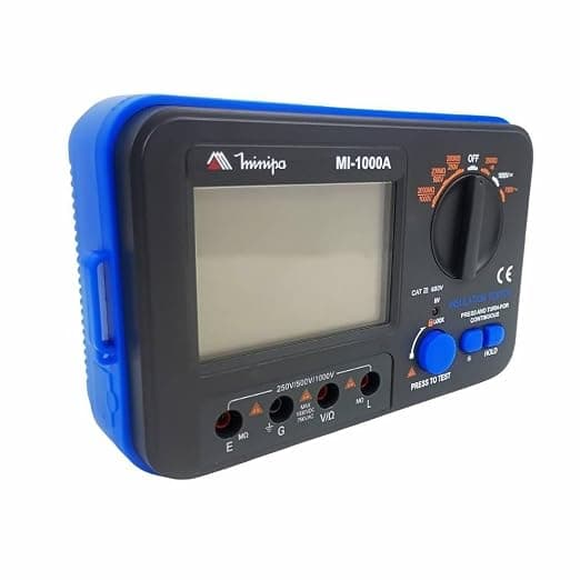 Megômetro Digital Minipa MI-1000A
