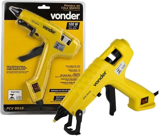 Vonder, Pistola De Cola Quente, 100 W, Pcv 0018.