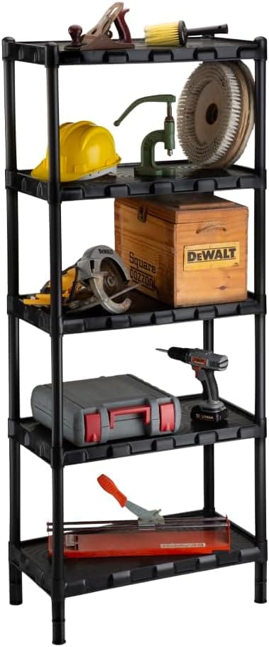 Estante Plástica Plásticos Do Carmo- Eirelli Preto