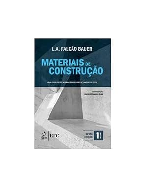 Livro Materiais de Construção Edição Português por Luiz Alfredo Falcão Bauer (Autor)