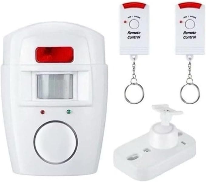 Sistema de Alarme Residencial Sem Fio com Sensor de Movimento, Sirene