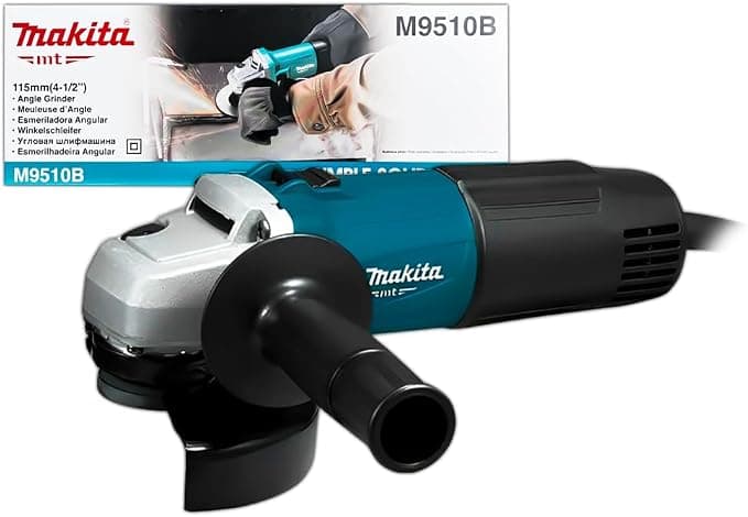 MAKITA Esmerilhadeira Angular M9510B 850W 115mm 11000RPM Alta Rotação para