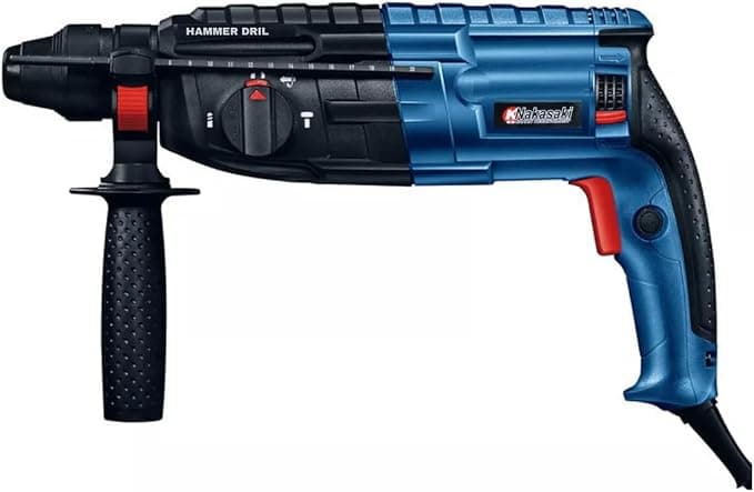 Martelete Rompedor Rotativo Furadeira Impacto 1200W Ponteira Talhadeira