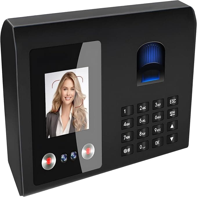 Relógio Ponto Reconhecimento Facial Máquina Ponto Empresa Biometria