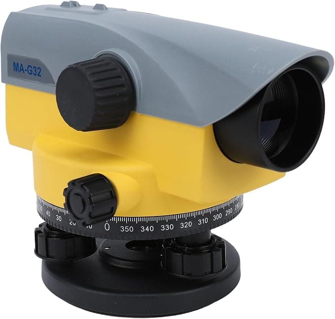 WALFRONT Nível Óptico Automático 32x, Instrumento de Topografia Com