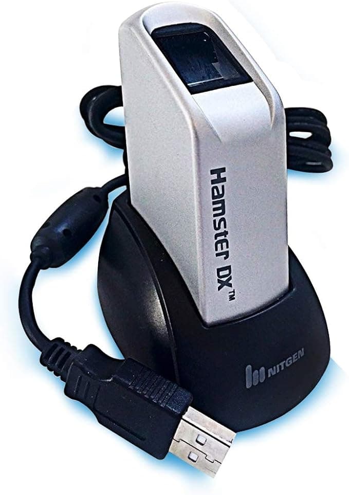 Foto de Leitor Biométrico Fingkey Hamster DX HFDU06 USB – Leitura de Impressão