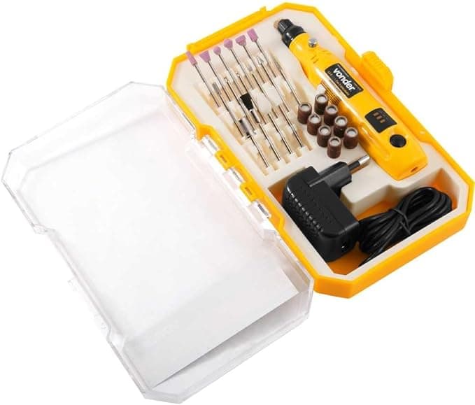 Vonder, Microrretífica A Bateria 3,6 V, Bivolt, Com 24 Acessórios, Mbv 036.