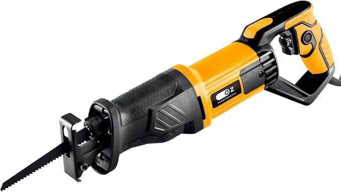 Serra Sabre Elétrica Profissional OZ SS1200 – 1100W, 2800 RPM, Corta