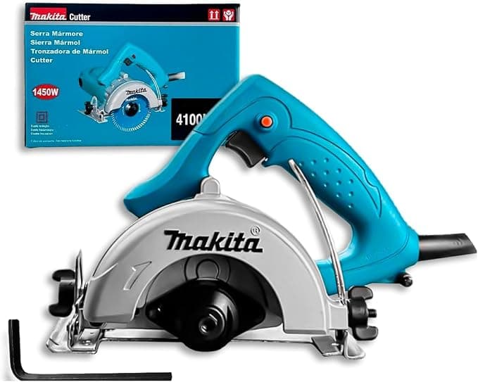 MAKITA Serra Mármore 4100NH2Z 1450W Alta Potência Durabilidade e Precisão