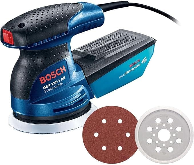 Foto de Bosch Lixadeira Orbital GEX 125-1 AE 250W 220V Coletor de pó