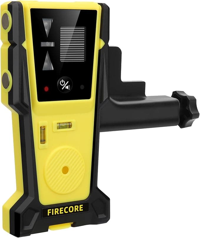 Firecore Detector de laser para nível de laser de linha, receptor digital