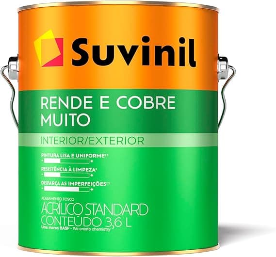 Galão Tinta Branco Suvinil Modelo padrão