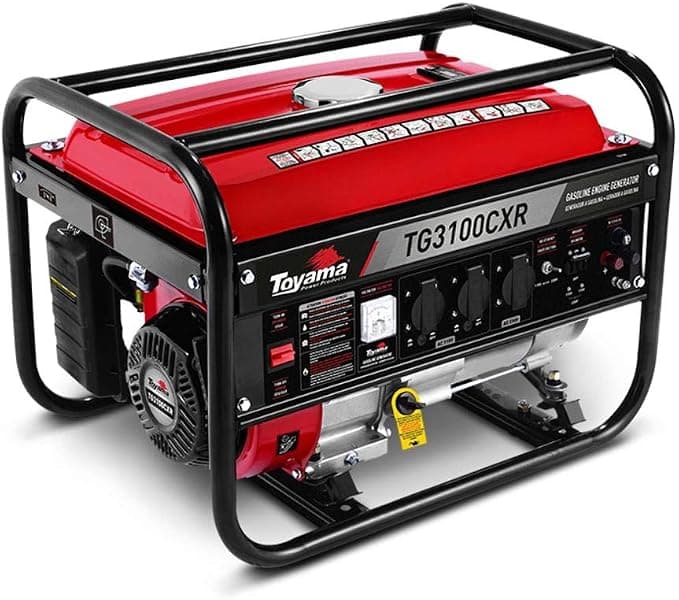 Foto de Gerador A Gasolina Toyama 3100w Bivolt Com Regulador Automático de Tensão