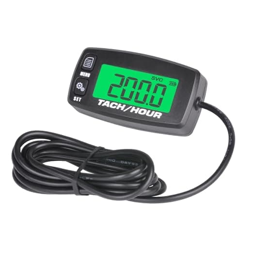 Runleader Medidor Digital de Tacômetro/Hora de Manutenção, Substituição de