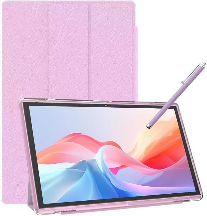 Tablet Android de 10 polegadas com capa, protetor de tela e Stylus Android