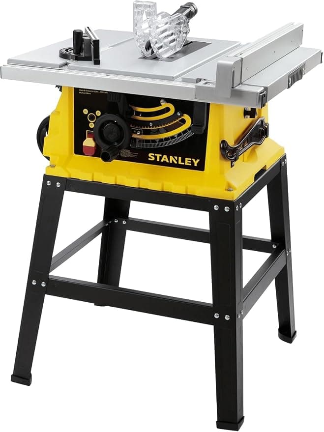 STANLEY Serra de Bancada 10 Polegadas, Potência 2000W e 4800 RPM, SST2001