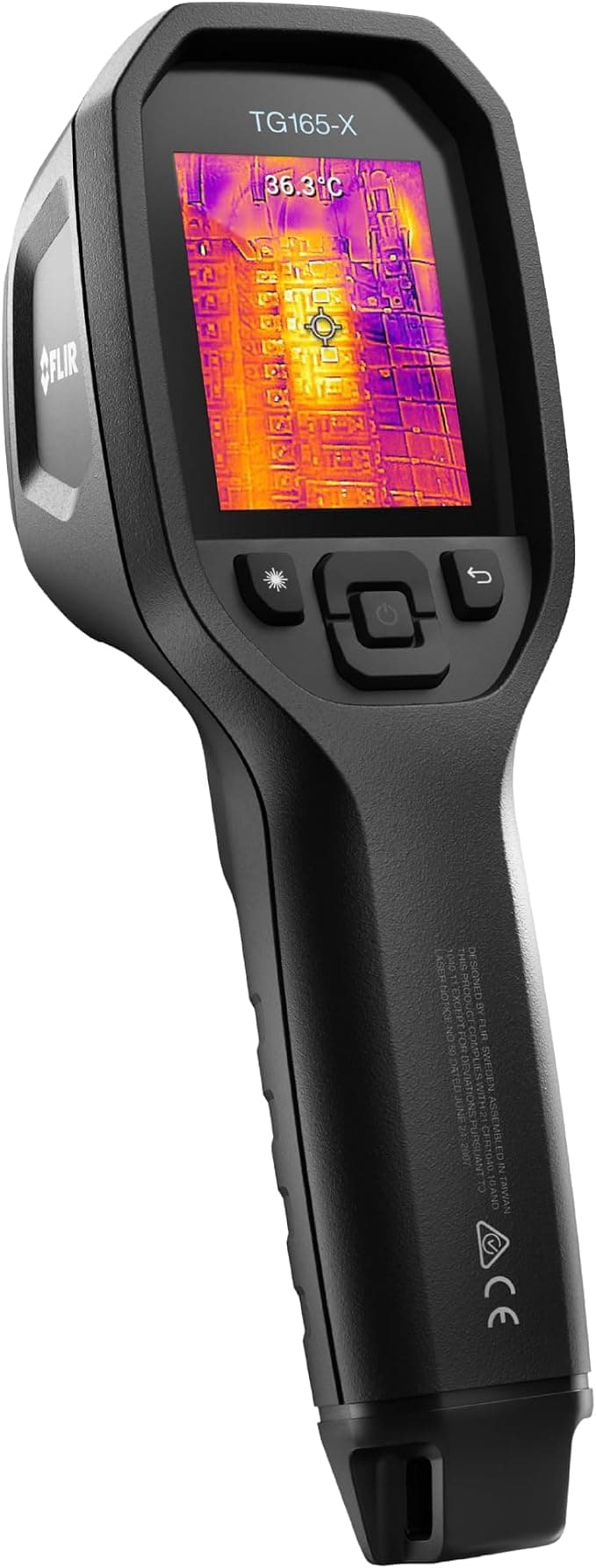 FLIR Câmera Termográfica Tg165-X Com Laser Bullseye: Câmera Infravermelha