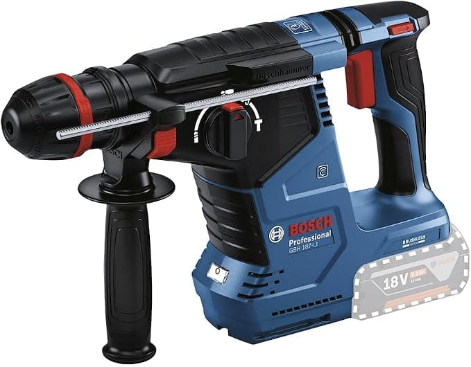 Bosch Martelete rompedor GBH 187-LI 18V Brushless Sem bateria