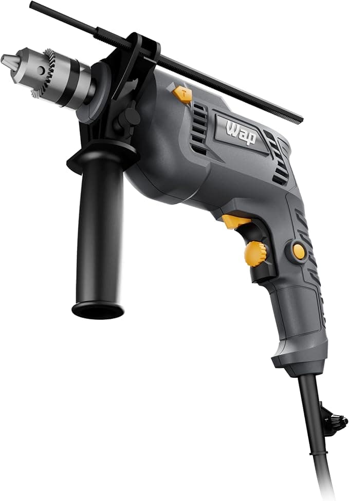 WAP Parafusadeira e Furadeira de Impacto 3/8" WF-700K10, com 11 Acessórios