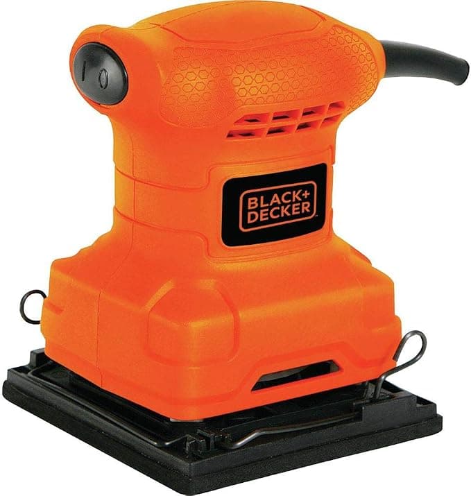 BLACK+DECKER Lixadeira Orbital BS200 Potência de 200W 220V