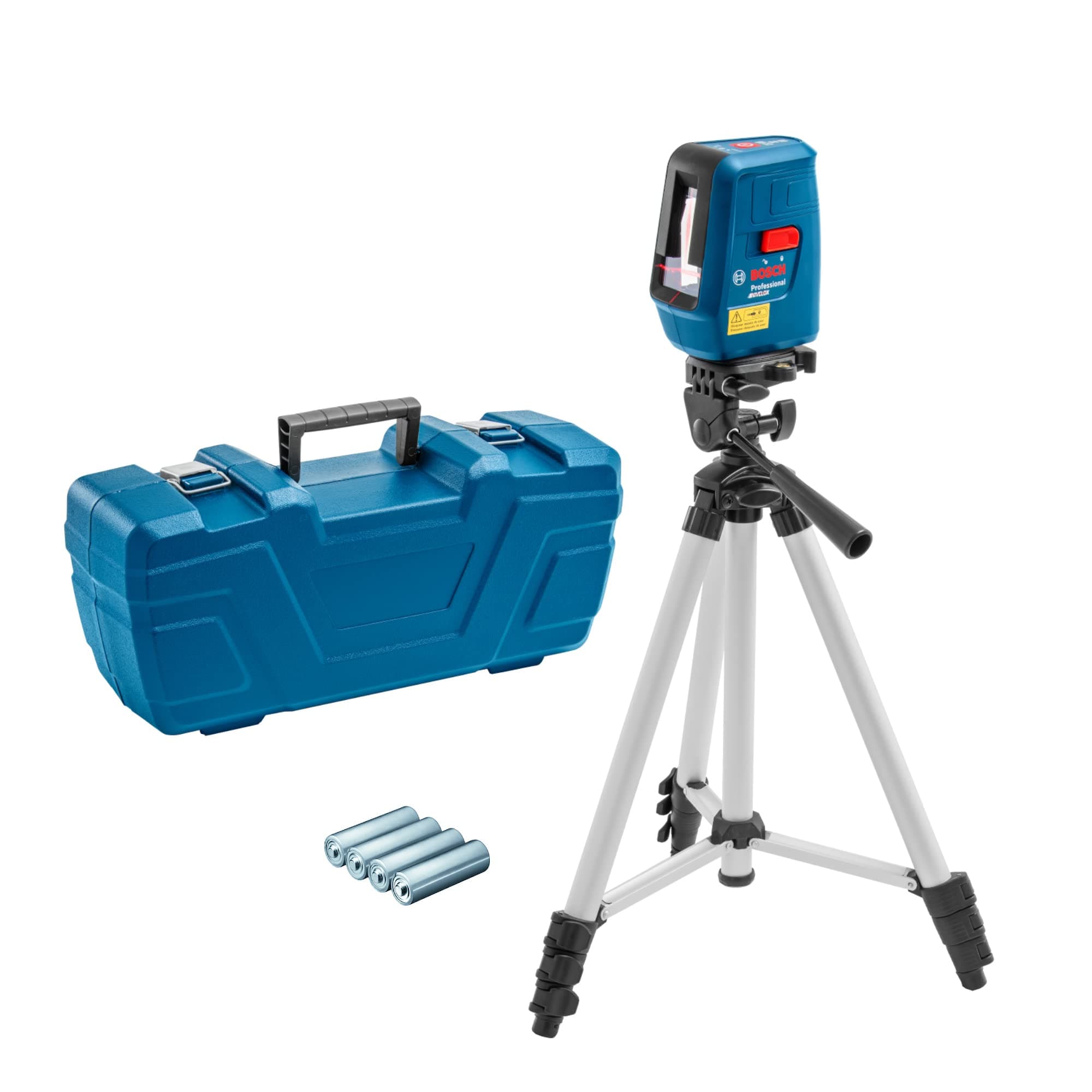 Bosch Nível Laser Nivelox alcance 15m com tripé e maleta