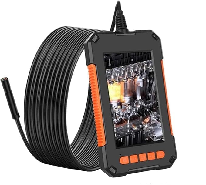 FINYQBET Boroscópio Industrial 10M com Tela LCD 4.3", 2600mAh