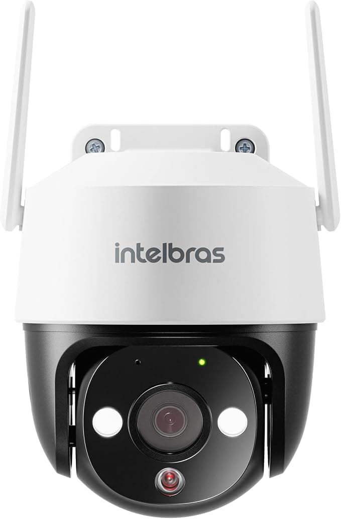 Câmera de Segurança Inteligente IM7 + 3MP Branca Intelbras