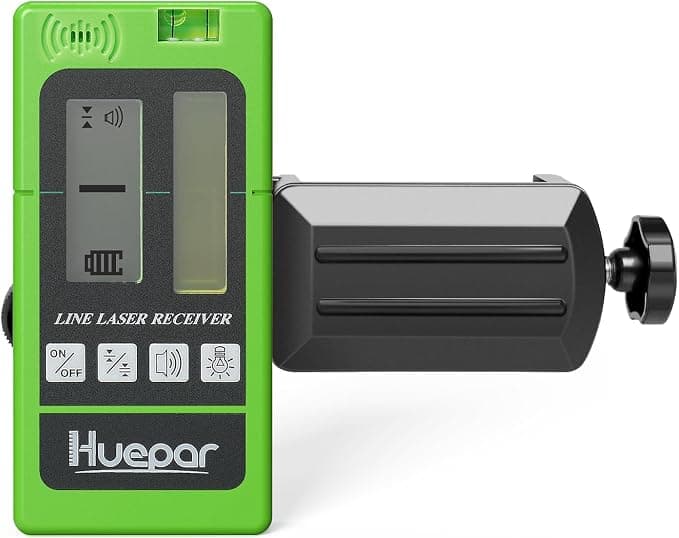Huepar Receptor a laser LR-5RG para nível Huepar Laser - Detector de feixe