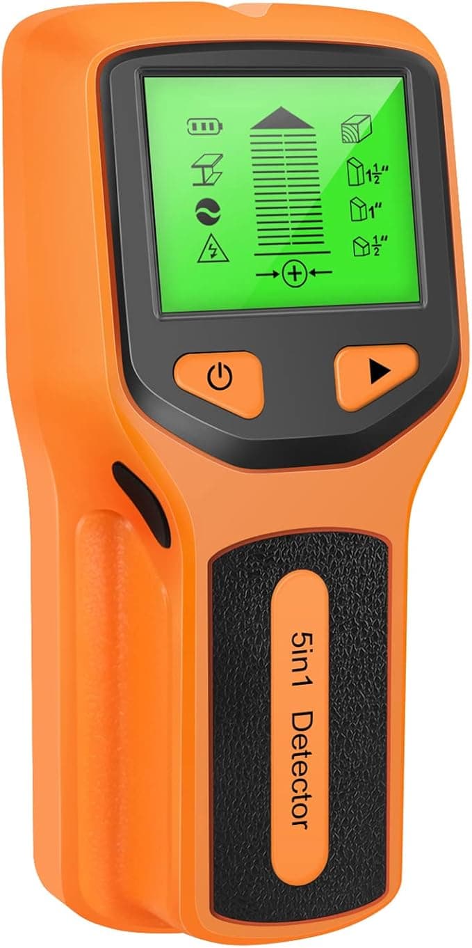 Foto de Stud Finder Wall Scanner - 5 em 1 Detector Eletrônico de Stud com HD