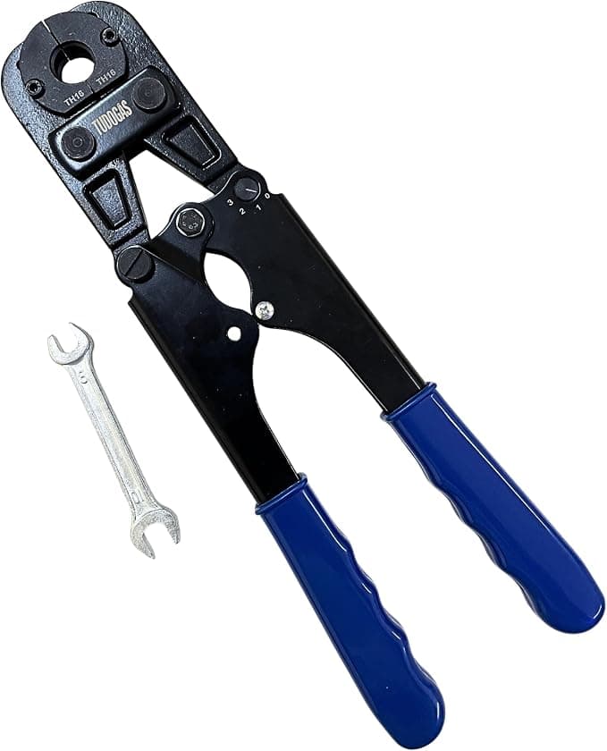 Alicate Para Prensar Conexões E Tubo Pex 16 mm Tudogás