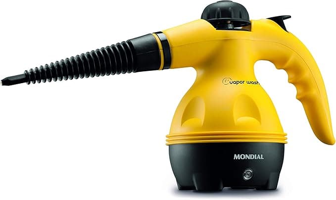 Foto de MONDIAL Higienizador Vapor Wash, Amarelo/Preto, 1000W, 110V - HG-01