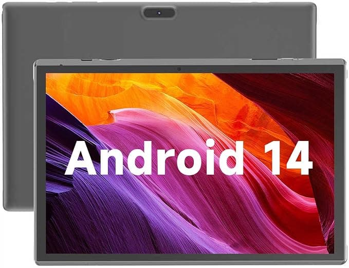 Tablet de 10 polegadas, Android, 14 tablets, computador tablet de 10
