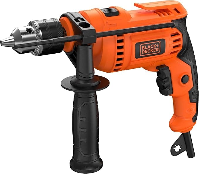 BLACK+DECKER Furadeira de Impacto 13mm, Potência 650W, com Acessórios
